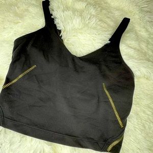 Lululemon Align Tank Limited Edition Gold and Black (sold out online)